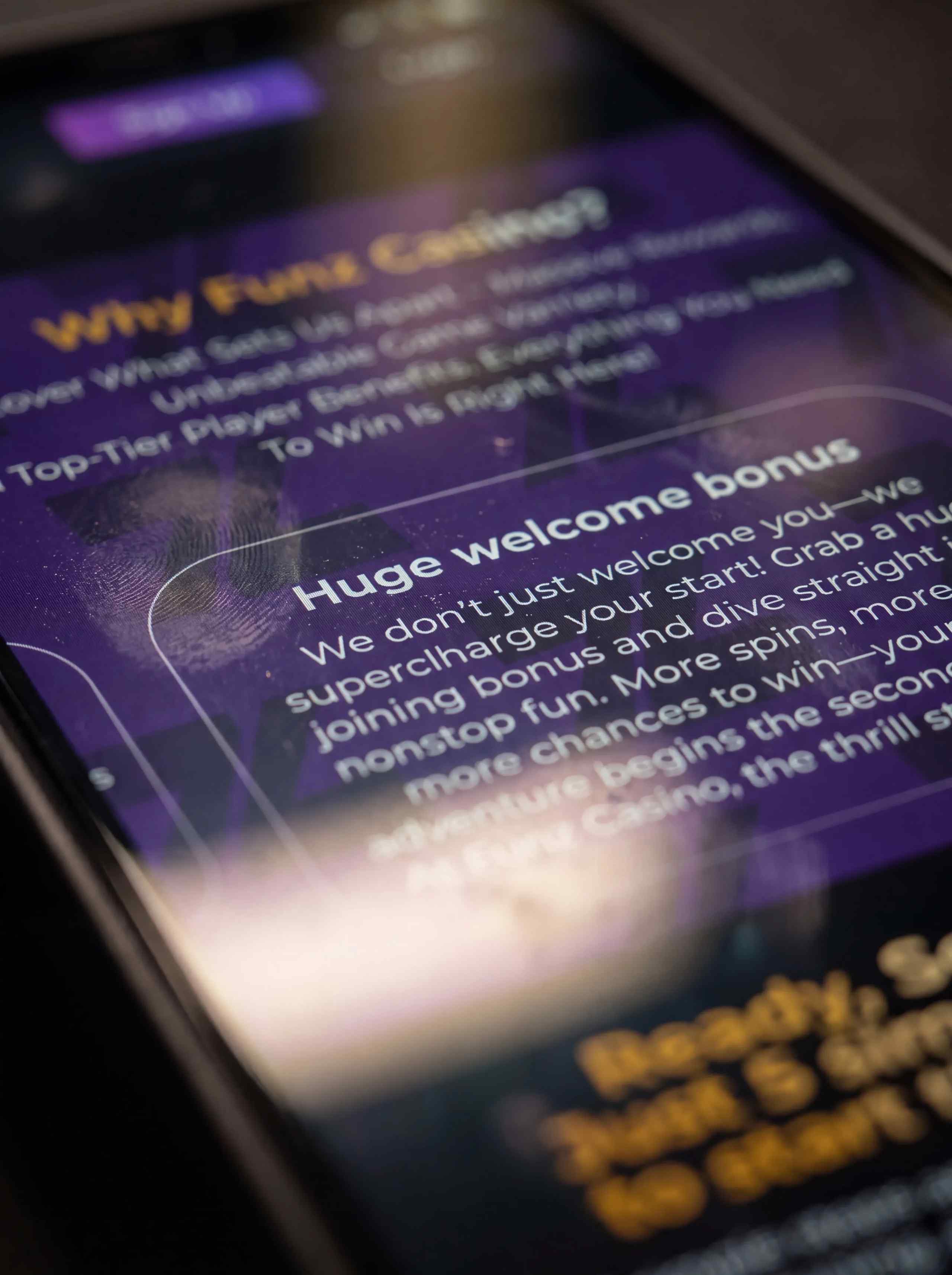 Sweeps casino welcome bonus